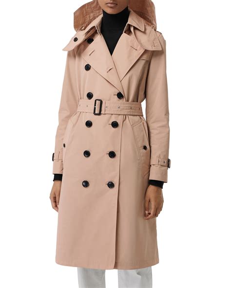 burberry detachable hood trench coat|Burberry trench coat removable lining.